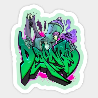 Deranged by Zarkoner Sticker